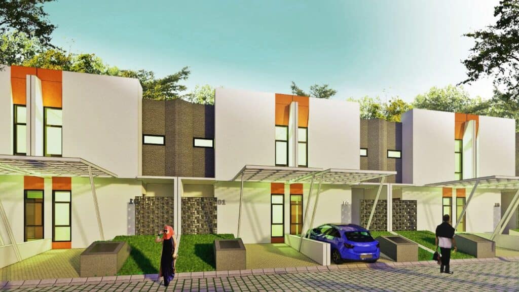 Cluster Griya Sakinah Qausa - Perumahan Ciwastra Bandung - Rumah Tipe 70