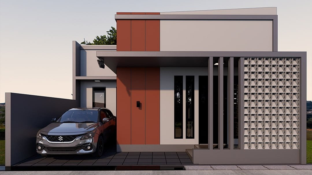 Inizio House Pasirwangi - Perumahan Bandung Timur - Desain Fasad 1 Featured